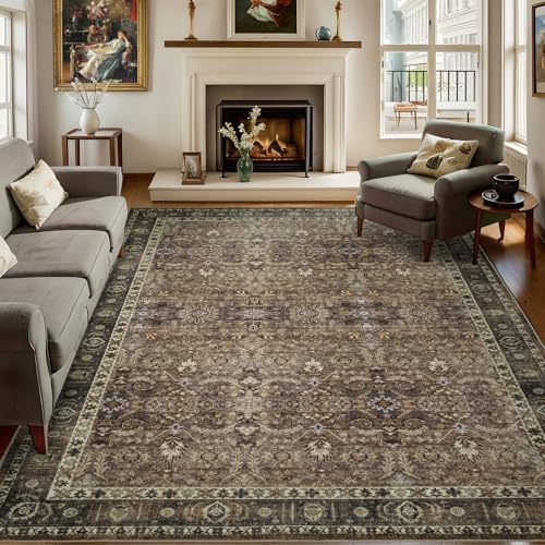 8x10 Vintage Washable Area Rug by Dotiiorug