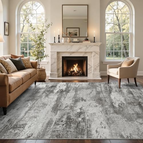 4x6 Ft Abstract Washable Area Rugs - Image 3