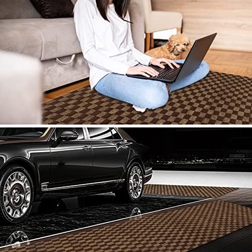 3' x 37' Runner Rugs with Rubber Backing, Indoor Outdoor Utility Carpet Runner - Image 6
