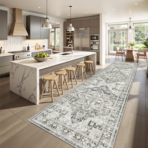 Kitchen Runner Rug Non Slip Washable Rugs 2.5x10 - Image 4