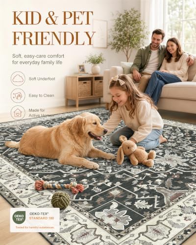 OLANLY 2x7 Washable Runner Rug, Soft Non Slip Carpet - Image 5