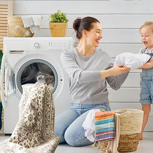 Hallway Washable Runner Rug: 3x10 Kitchen Rugs Waterproof Entryway Rug - Image 4