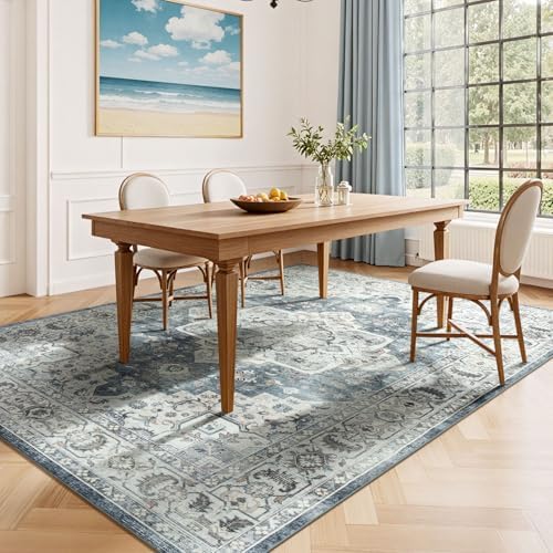 Lessymo Washable Area Rugs 5 x 7 - Image 3