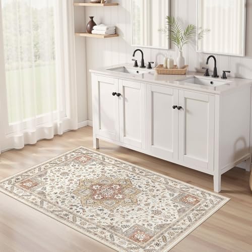 cotiled 3x5 Area Rug for Living Room, Traditional - Image 3