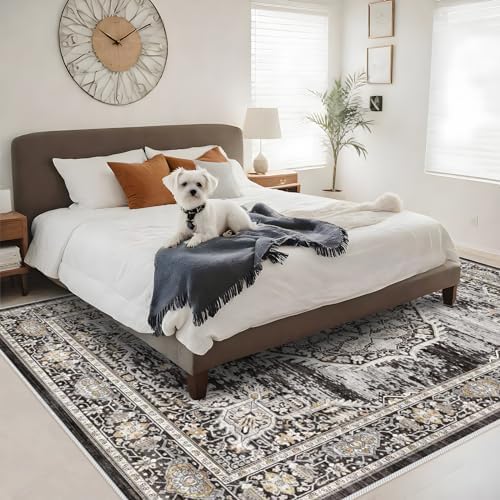 8x10 Rug Washable Area Rugs: Large Soft Living Room Rug - Image 4