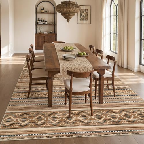 cotiled Boho 8x10 Area Rugs for Living Room: Large Moroccan Washable Rug - Image 7