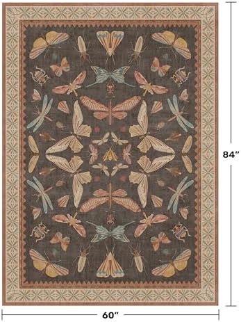 Washable Living Room Area Rug 5x7, Ultra Soft Carpet - Image 2