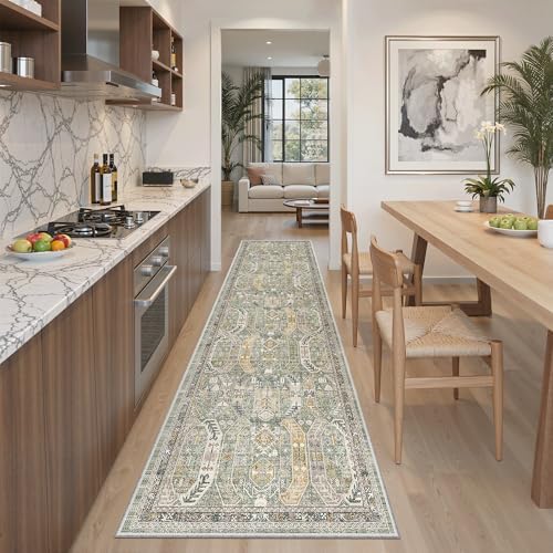 Madane Hallway Runner Rug 2x8 Washable Kitchen Rugs Non-Slip - Image 3