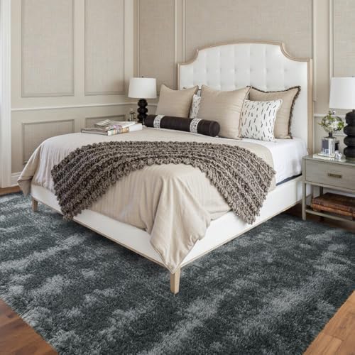 FinRèc Home 8x10 Non-Slip Fluffy Area Rugs - Image 2
