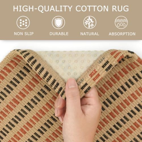 KOZYFLY 2x8 Washable Non Slip Kitchen Runner Rug - Image 6