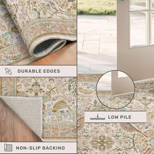 Washable Living Room Rug 8x10 - Image 5