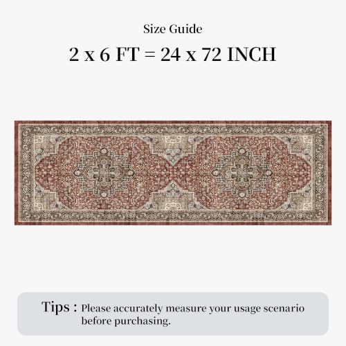 2x6 Washable Hallway Runner Rug - Image 2