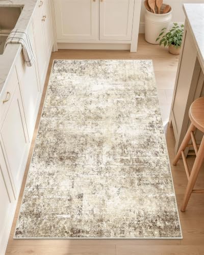OLANLY 2x4 Washable Accent Rug Non Slip Carpet by OLANLY