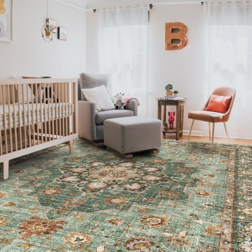 TOPRUUG Washable Oriental Area Rug: 9x12 Rugs - Image 6