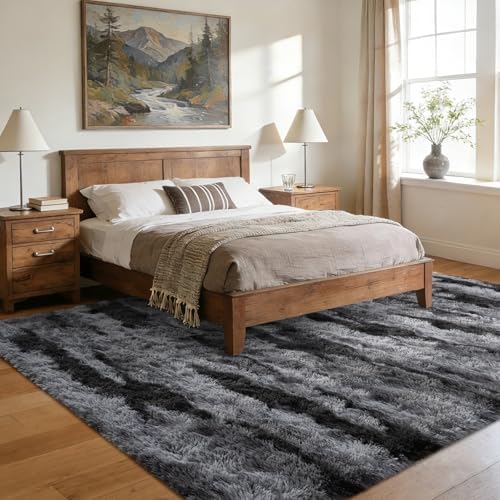 6x9 Large Fluffy Shaggy Area Rugs Non-Slip - Image 3