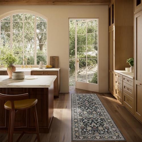 Washable Runners for Hallways Kitchen Rug: 2'6"x8' Runner Rugs Stain Resistant - Image 7