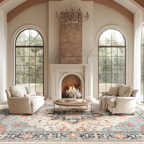 RELEANY Washable Area Rug, Large 10'x14' - Image 2