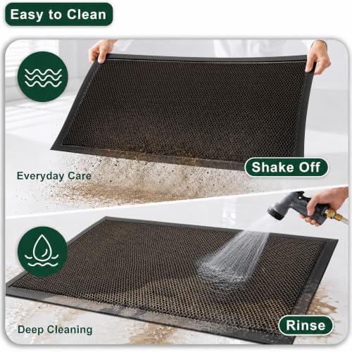 Mibao Meshy Mat Door Mat Heavy-Duty Quick-Dry Floor Mat, Sand & Dirt Trapper - Image 5