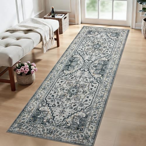 Joydeco Washable 2x6 Hallway Runner Vintage - Image 3
