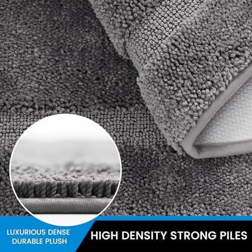 Oiilores Door Mat Indoor Entrance, Dirt Trapper Entryway Rug - Image 3