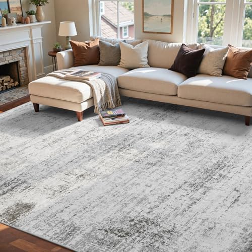 5x7 Ft Abstract Washable Area Rugs - Image 3
