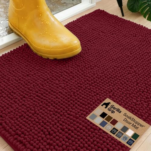 GORILLA GRIP SoakSTOPPER Indoor Door Mat by GorillaGrip