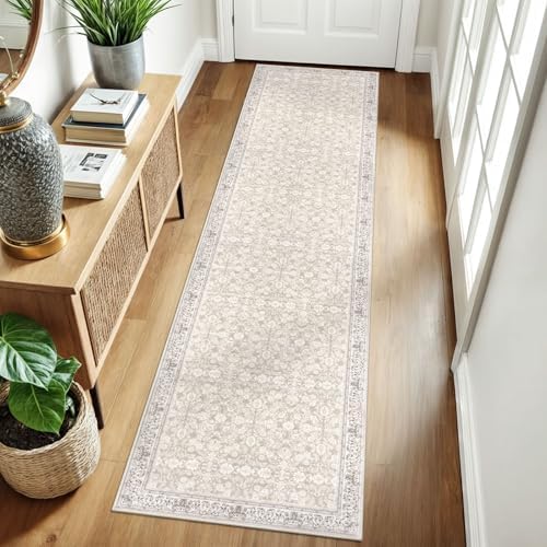 SIILOOM 2x8 Washable Runner Rug, Non Slip Soft Area Rug - Image 3
