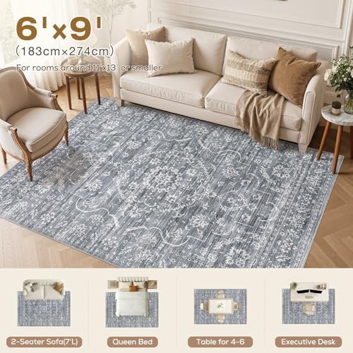 Nakagishi Neutral 6x9 Area Rugs - Image 4