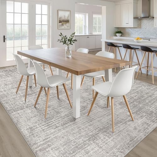 LOONGRUG 12x15 Area Rug Large Neutral Modern Rug - Image 5