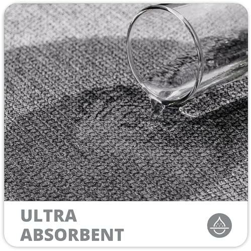 Bosap Bath Mat, Ultra Thin Bathroom Rugs, Rubber Bath Mats - Image 3