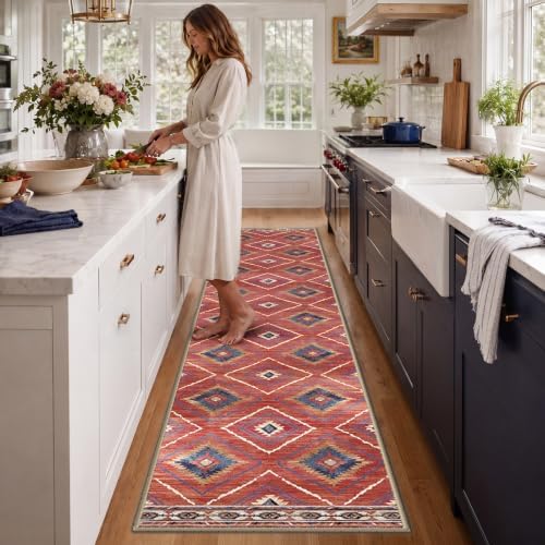 BESTSWEETIE 2'x10' Washable Area Rug - Image 2