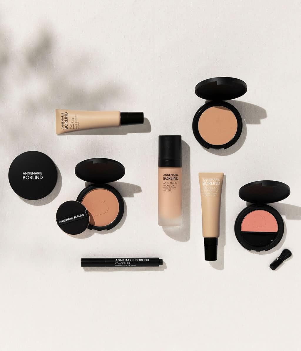 ANNEMARIE BÖRLIND - ANTI-AGING MAKE UP - hazel - smoothing, lifting & refining foundation, with natural ingredients, high coverage, 1.01 Fl. Oz.