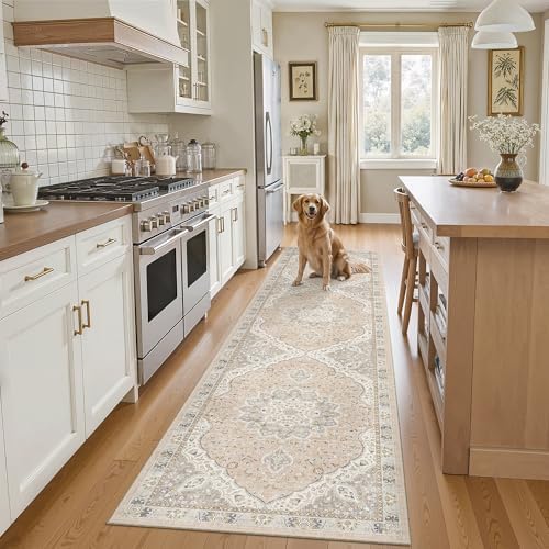 Madane Hallway Runner Rug 2x8 Washable Kitchen Rugs Non-Slip by Madane