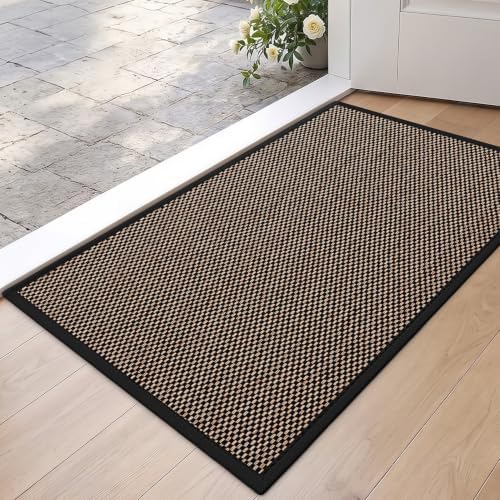 DEXI Ultra Thin Indoor Door Mat 17x30, Entrance Doormats by DEXI