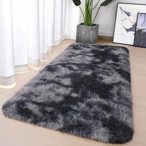 Chicrug Soft Runner Rugs for Bedroom Living Room Plush Fluffy Rug 2x4 - Image 2
