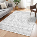 Miukiki 4x6 Washable Area Rug Non Slip Rug by Miukiki