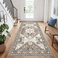 Hallway Washable 3x7 Runner Rug: Non-Slip Kitchen Rugs by RUUGME