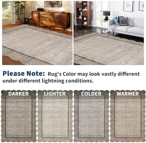 GarveeHome Scalloped Washable Rugs - Image 7