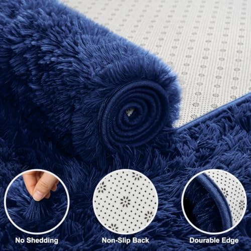 Shag Area Rugs for Bedroom Living Room, Ultra Soft Fluffy Area Rugs for Dorm - Image 4
