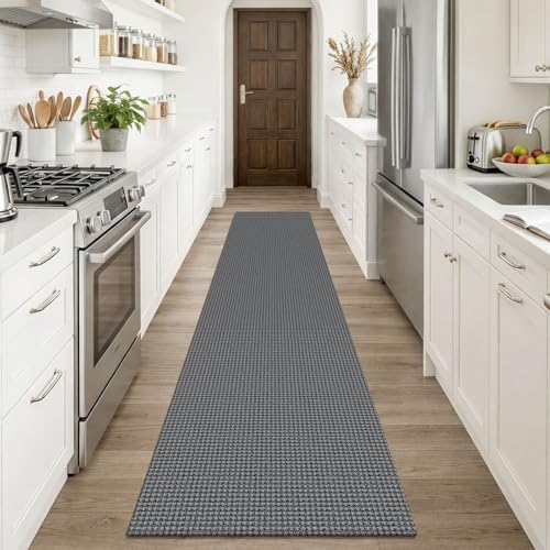 KOZYFLY Runners Rugs for Hallway 2x10, Washable Runner Rug, Woven Non Slip - Image 2
