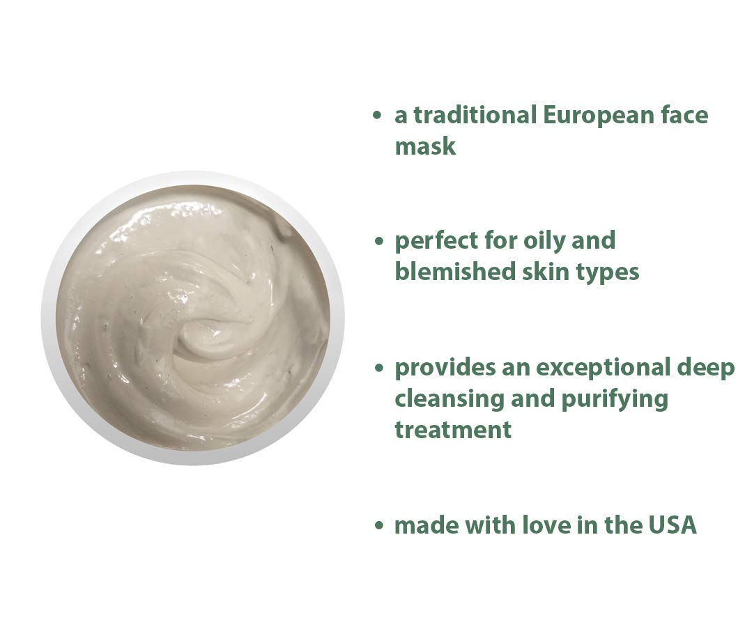 Raya Blemish Control Masque (709) | European Facial Treatment Mask for Oily and Break-Out Skin | Helps Calm Inflammations and Minimize Pores