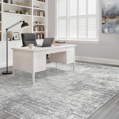 LOONGRUG 6x9 Area Rug Washable Neutral Modern Rug - Image 7