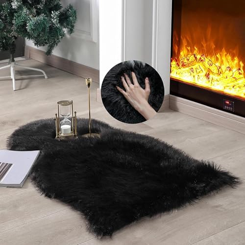linmopm Faux Fur Sheepskin Rug, 2x3 ft by Limopmfauxfurproducts