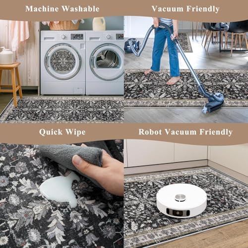 3x6 Kitchen Runner Rug Non Slip Washable - Image 7