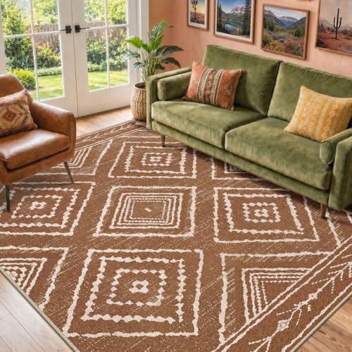 BESTSWEETIE 5'x8' Washable Area Rug by BESTSWEETIE