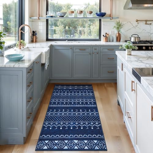 SERISSA 2x4 Washable Non-Slip Boho Runner Rug - Image 2