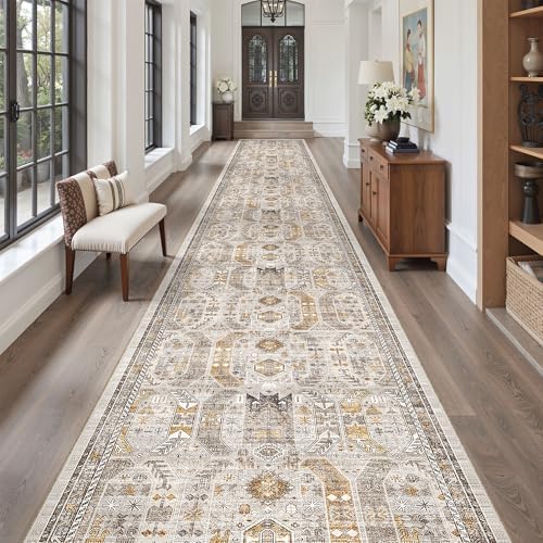 Madane Hallway Runner Rug 3x20 Washable Kitchen Runners 20ft - Image 4