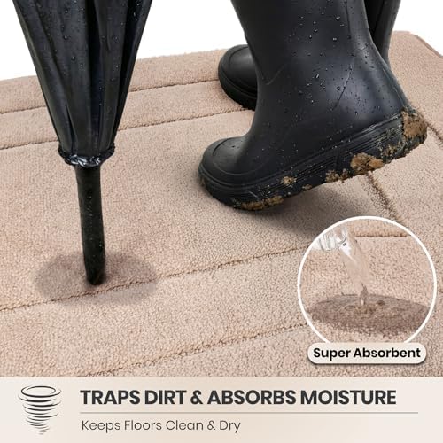 PURRUGS Dirt Trapping Door Mat Indoor Entrance - Image 2