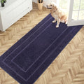 PURRUGS Hallway Runner Rug, Midnight Blue by PURRUGS