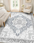 OLANLY 5x8 Washable Area Rug, Soft Non Slip Carpet by OLANLY